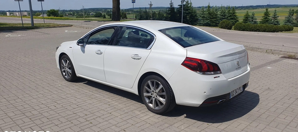 Peugeot 508 cena 52000 przebieg: 116850, rok produkcji 2015 z Chełm małe 742